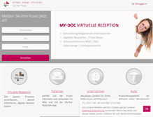 Tablet Screenshot of my-doc.net
